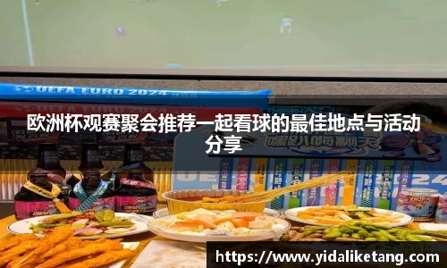 欧洲杯观赛聚会推荐一起看球的最佳地点与活动分享